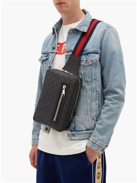 gucci men cross bags|gucci sling bags men's.